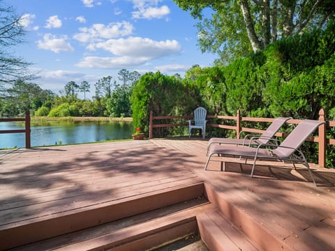 View from back deck