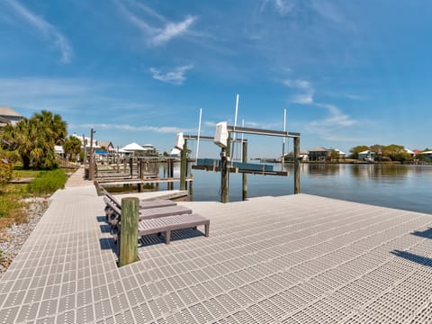 Sunny Side Up II Canal Dock with Boat Slip