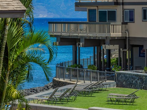 Enjoy a partial ocean view from your lanai.
