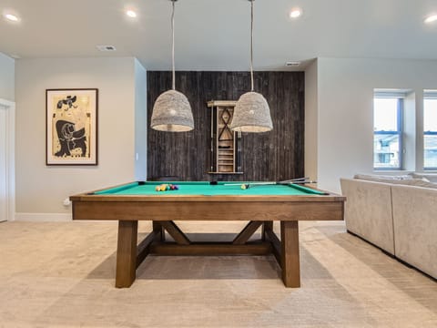 Game Room with Pool Table!