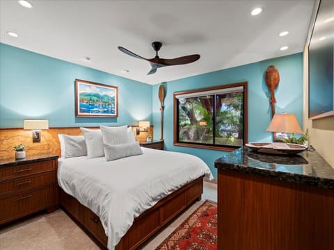 Peaceful Bedroom with King-Size Comfort.