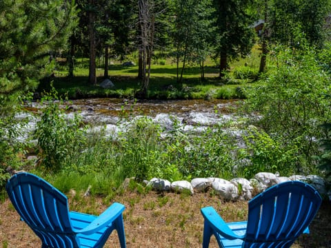 Relax on the side of the river