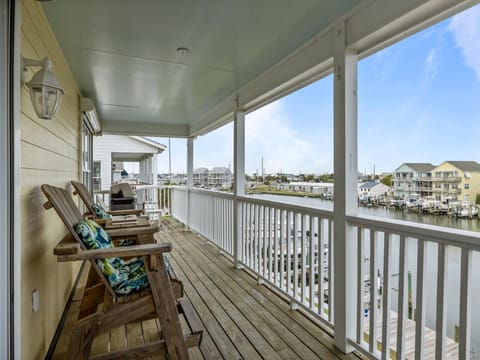 Balcony off living room
