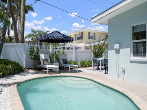 Private resort style pool