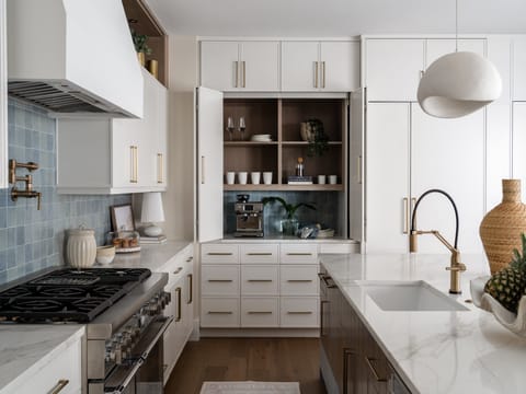 Spacious custom chef's kitchen