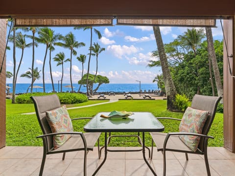 Watch the sunset from the lanai