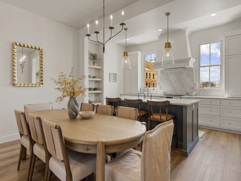 Fully Equipped Kitchen + Dining Area