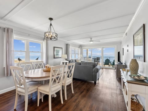 Dining Area and Living Room with Ocean Views