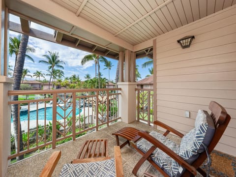 Enjoy the view of the pool
