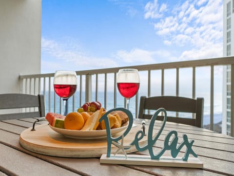 Sip wine and savor fresh fruit on your private balcony while enjoying stunning ocean views and gentle sea breezes.