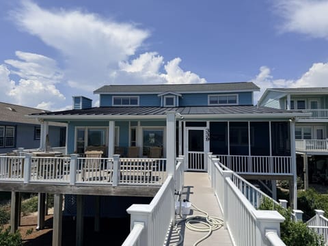 Oceanside View of Home
