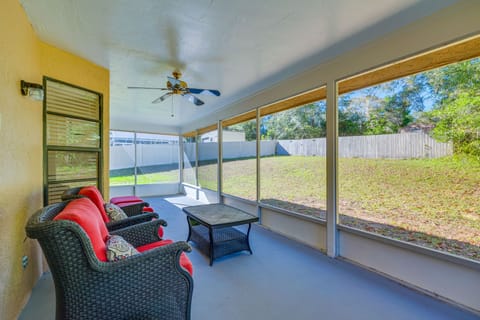 Screened Porch | Ceiling Fan