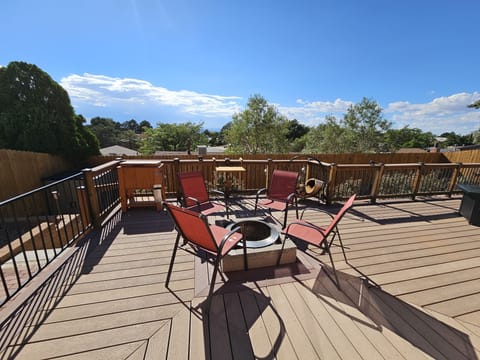 Tons of outdoor seating and chilling areas!