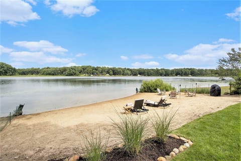 Minnewaukan Lake ~ 135 acre spring fed, all motor private lake 