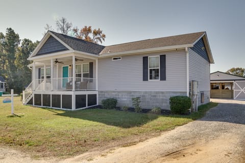 Chincoteague Vacation Rental | 2BR | 2BA | Stairs Required | 1,600 Sq Ft