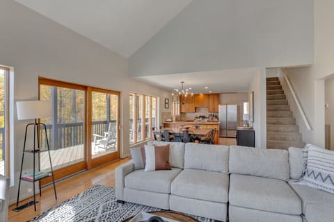 The house was completely redesigned and refurnished in Fall of 2023. Adults can hangout in the main living area with enough seating for 10 comfortably