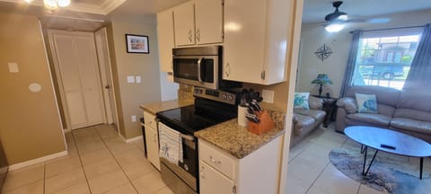 Fully stocked kitchen 