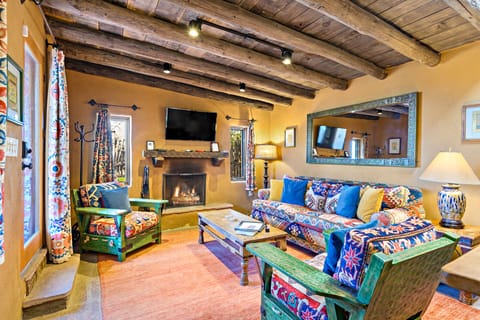 Living Room with Fireplace