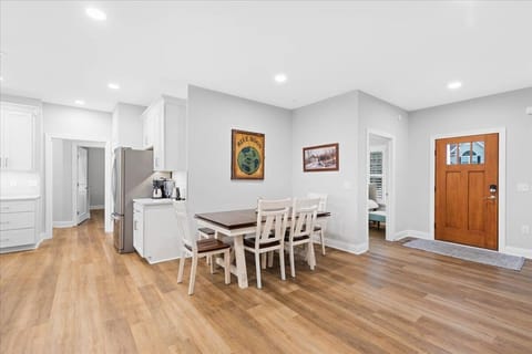 Enjoy a Home Cooked Meal at the Dining Table..