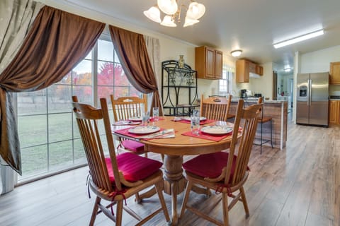 Dining Area | Open Floor Plan | Single-Story Home