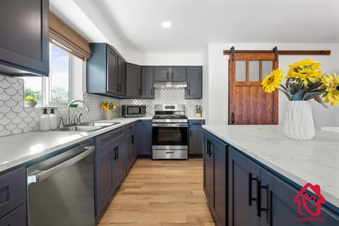 Kitchen with quality appliances