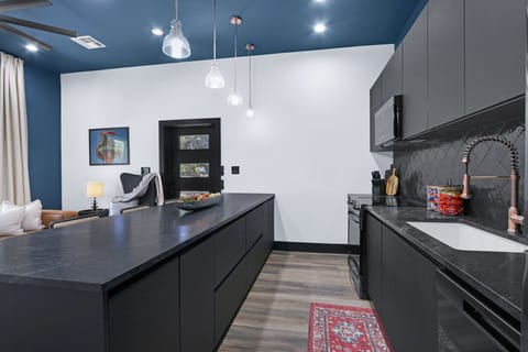 Plenty of countertop space for cooking