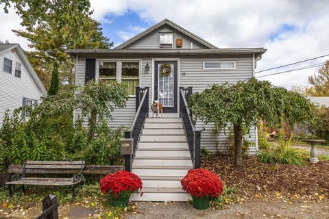 Quiet, tree-lined Deering neighborhood setting