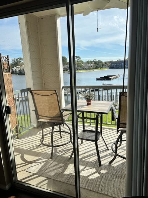 View from the balcony off the living area.