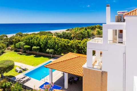 Beautiful villa with private pool, terrace, and garden with sea views