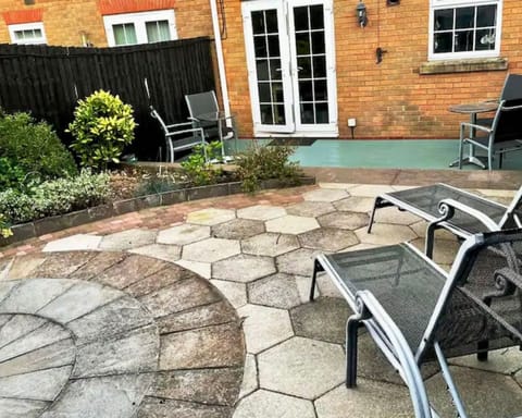 Garden Area with patio and outdoor furniture. 