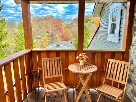 Elevate your stay with breathtaking views from this stunning terrace.