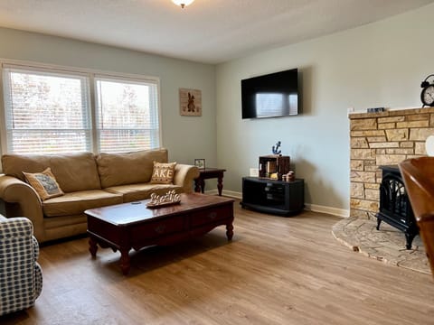 Smart TV in living area