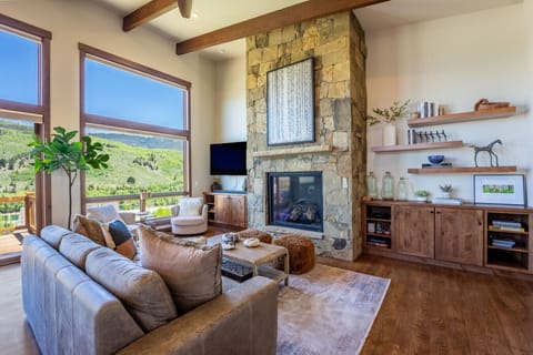 A gorgeous luxury mountain home in Silverthorne, CO