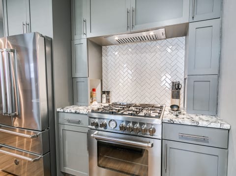 The Bertrazzoni natural gas stove is ready for your next culinary adventure.