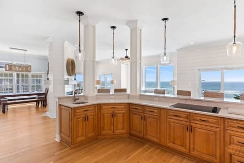 With the kitchen space being connected to the living room, you can keep the conversations flowing.