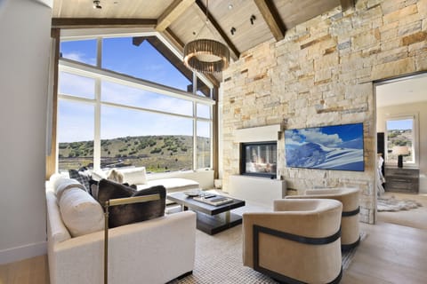 Light-filled living room.
