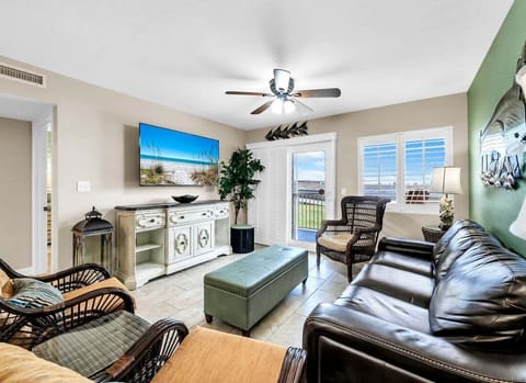 HSRC Living Area with Walk-out Access to Beach Boardwalk