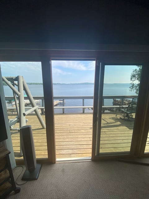 View out to Deck from Main Floor Living Room