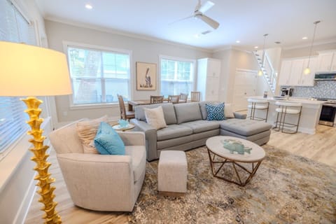 Spacious living room.