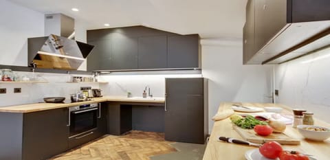 Whip up some French onion soup in your fully equipped kitchen