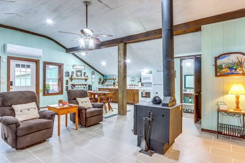 Studio | Living Space | Central A/C + Heating | Free WiFi