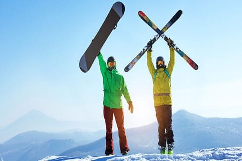 With over 70 runs including beginner, intermediate and advanced trails.
