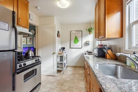 Full kitchen for your cooking or microwaving needs.