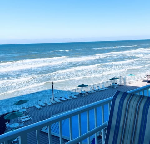 ~ Balcony view from condo
