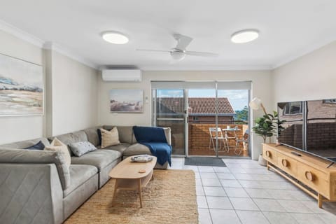 A bright, open-plan layout invites you to kick back on the lounge with a movie or a good book. 