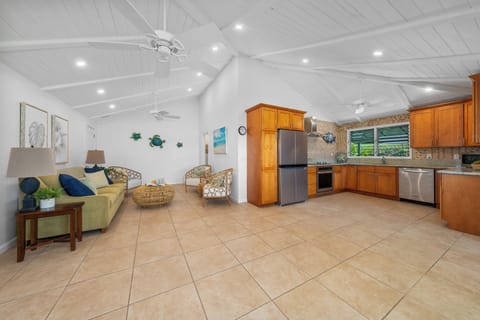 Enjoy a spacious open-concept design that blends living and cooking seamlessly