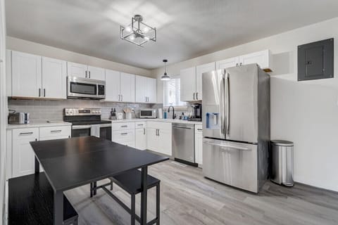 Gather around and share a meal with loved ones in our spacious dining area, the perfect setting for creating unforgettable memories.