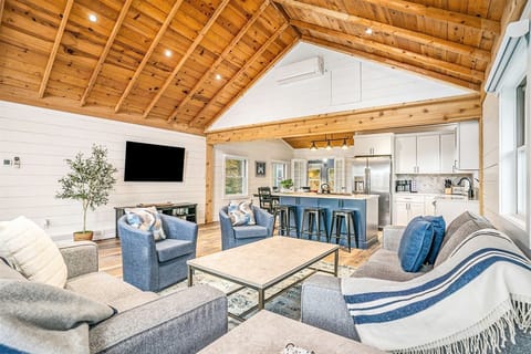 Park Place is a high end, recently remodeled home on the Kalamazoo River