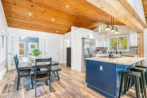 Dining area is adjacent to the kitchen