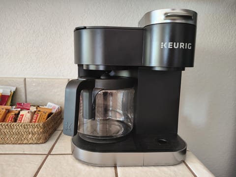 Keurig dual coffee maker - plumbed in for your convenience!